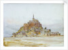 Mont St Michel by William Lionel Wyllie