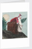 Father Christmas going down the chimney by William Lionel Wyllie