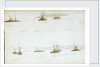 HMS 'Black Prince', 'Queen', 'Duke of Edinburgh' by William Lionel Wyllie