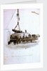 No 4 Lifting the 110 ton gun on board HMS 'Victoria' by William Lionel Wyllie