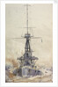 HMS 'Indefatigable' by William Lionel Wyllie