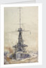 HMS 'Indefatigable' by William Lionel Wyllie