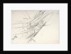 Study of a ship's bow with figurehead by William Lionel Wyllie