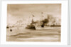 Visit of French fleet by William Lionel Wyllie
