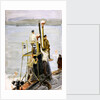 15 Submarine with sailors by William Lionel Wyllie
