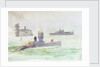 Aircraft carriers and the submarine L24 by William Lionel Wyllie