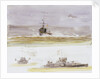 Studies of 'M'-class coastal monitor M25 by William Lionel Wyllie