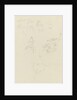 Slight studies of naval officers dress uniform, and a crowd by William Lionel Wyllie