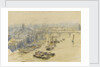 Mist and barges by William Lionel Wyllie