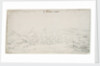 Ships and flutes sailing out from a fjord, probably Flekker, Norway by Willem van de Velde the Elder
