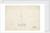 A galliot before the wind by Willem Van de Velde the Younger