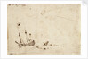 Two ships lying ahull in a heavy sea by Willem Van de Velde the Younger