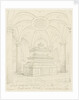 Nelson's tomb in the crypt of St Paul's by Thomas Hosmer Shepherd