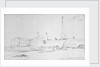 Pilot boat and other vessels beached at Kingsdown, near Deal by Edward William Cooke