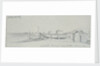 The beach at Hythe with a 'boat' hut, boats drawn up and line of Martello Towers in the distance, 2 October 1830 by Edward William Cooke