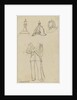 Details of military uniforms, including helmet by Edward William Cooke