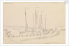 Vollendam harbour looking seaward by Edward William Cooke