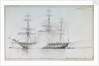 'Immortalite' Gibraltar, 4 April 1861 by Edward William Cooke