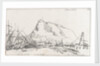 The Mole, Alicante, by moonlight by Edward William Cooke