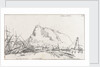 The Mole, Alicante, by moonlight by Edward William Cooke