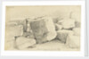 Stone for New London Bridge on the Wharf, Isle of Dogs by Edward William Cooke