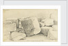 Stone for New London Bridge on the Wharf, Isle of Dogs by Edward William Cooke