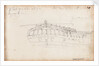 Sketch of the stern of 'Resolution' with notes by Thomas Luny