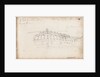 Sketch of the stern of 'Resolution' with notes by Thomas Luny