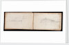 Sketch of the stern of 'Resolution' with notes by Thomas Luny