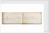 Slight sketch of part of panoramic view of Rotherhithe by Thomas Luny