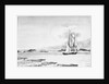 Sketch of the harbour town and amphitheatre of Pola, 7 February 1813 by William Innes Pocock