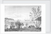 Port St George, Lissa, from the town by William Innes Pocock