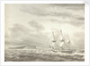 Cape Molo, Minorca and HMS 'Menelaus' by William Innes Pocock