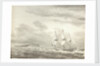 Cape Molo, Minorca and HMS 'Menelaus' by William Innes Pocock