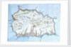 Map of the island of St Helena by William Innes Pocock