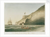 Fort Munden, from the Landing Place, St Helena by William Innes Pocock