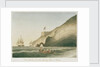 Fort Munden, from the Landing Place, St Helena by William Innes Pocock