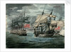 Squadron of the Red coming into line ahead by D. Tandy