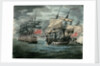 Squadron of the Red coming into line ahead by D. Tandy