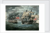 Squadron of the Red coming into line ahead by D. Tandy