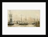 Tiensing, Peiho? River 1858, HMS 'Coromandel' by E.E. Bradford