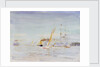 German fleet, Kiel by William Lionel Wyllie