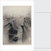 London Bridge and Southwark Cathedral by William Lionel Wyllie
