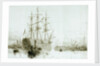 HMS 'Victory' afloat by William Lionel Wyllie