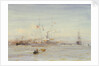 The armed yacht 'Portia' by William Lionel Wyllie