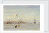 The armed yacht 'Portia' by William Lionel Wyllie