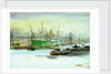 Docks by William Lionel Wyllie