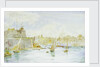 Malta Harbour by William Lionel Wyllie