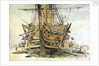 HMS Victory by William Lionel Wyllie