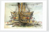 HMS Victory by William Lionel Wyllie